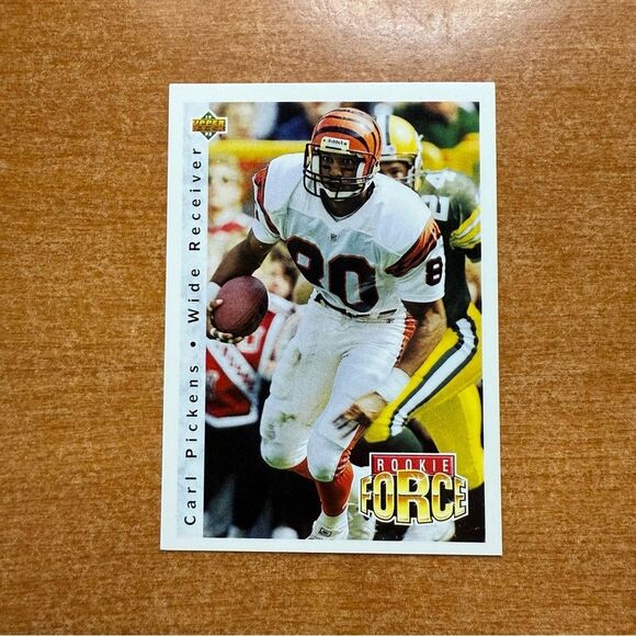 Carl Pickens Rookie Force‎ Football Card - Picture 1 of 3